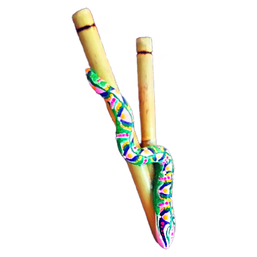Kuripe Large Snake - Mixcolor Primordial Bamboo