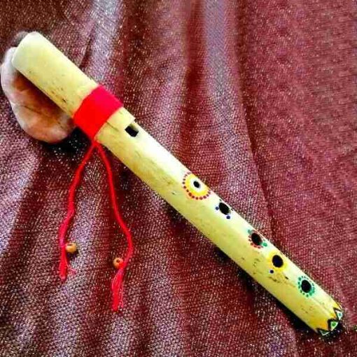 Flauto-Siyotanka-Baby-Rainbow-Homemade-Nativo-Sciamanico-Pentagonale-Suono-Anima-353852703464-5